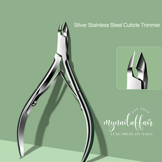 Silver Stainless Steel Cuticle Trimmer